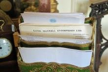 Gavin Maxwell Enterprises headed paper