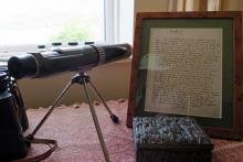 A handwritten page from the manuscript of Ring of Bright Water