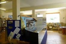 The inside of The Bright Water Centre in Kyleakin
