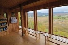 The RSPB Visitor Centre at Insh Marshes