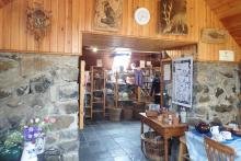 Inside The Isle of Muck Craft and Tea Shop